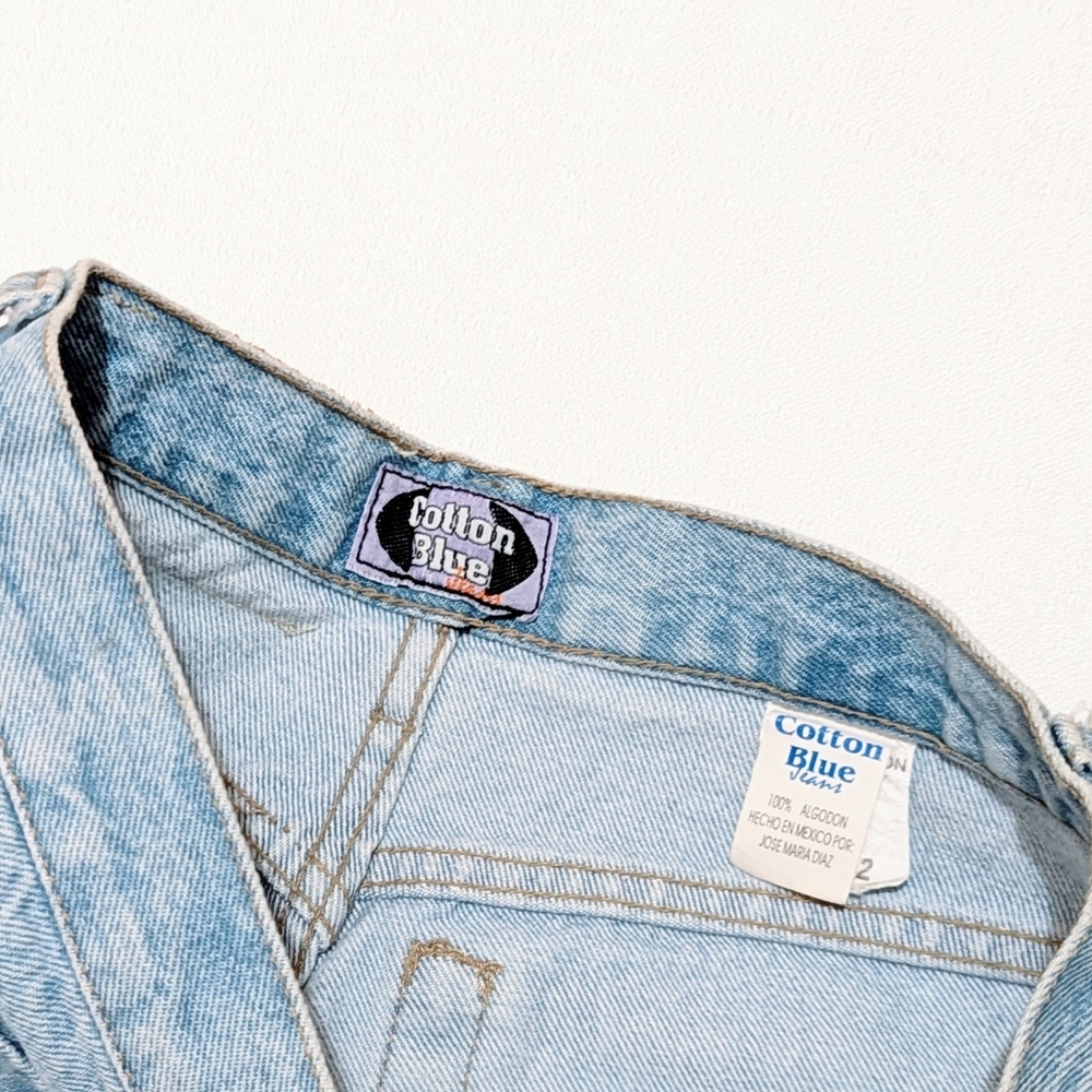 Cotton Blue | Vintage | Flare Leg | Embroidery - Picture 7 of 7